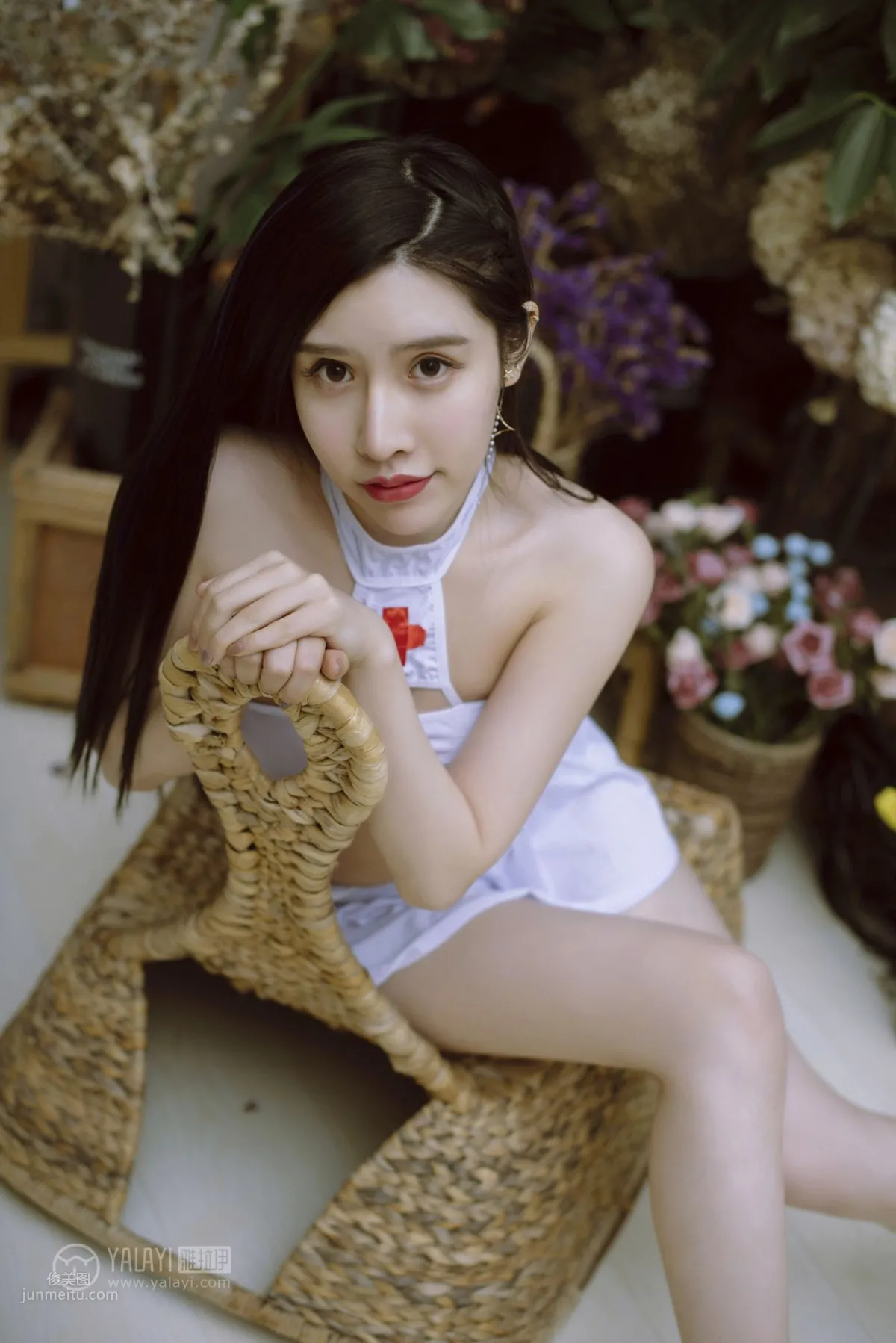 [YALAYI] 2018.12.11 No.141 Nurse Sister Yingyinger YY photo 26