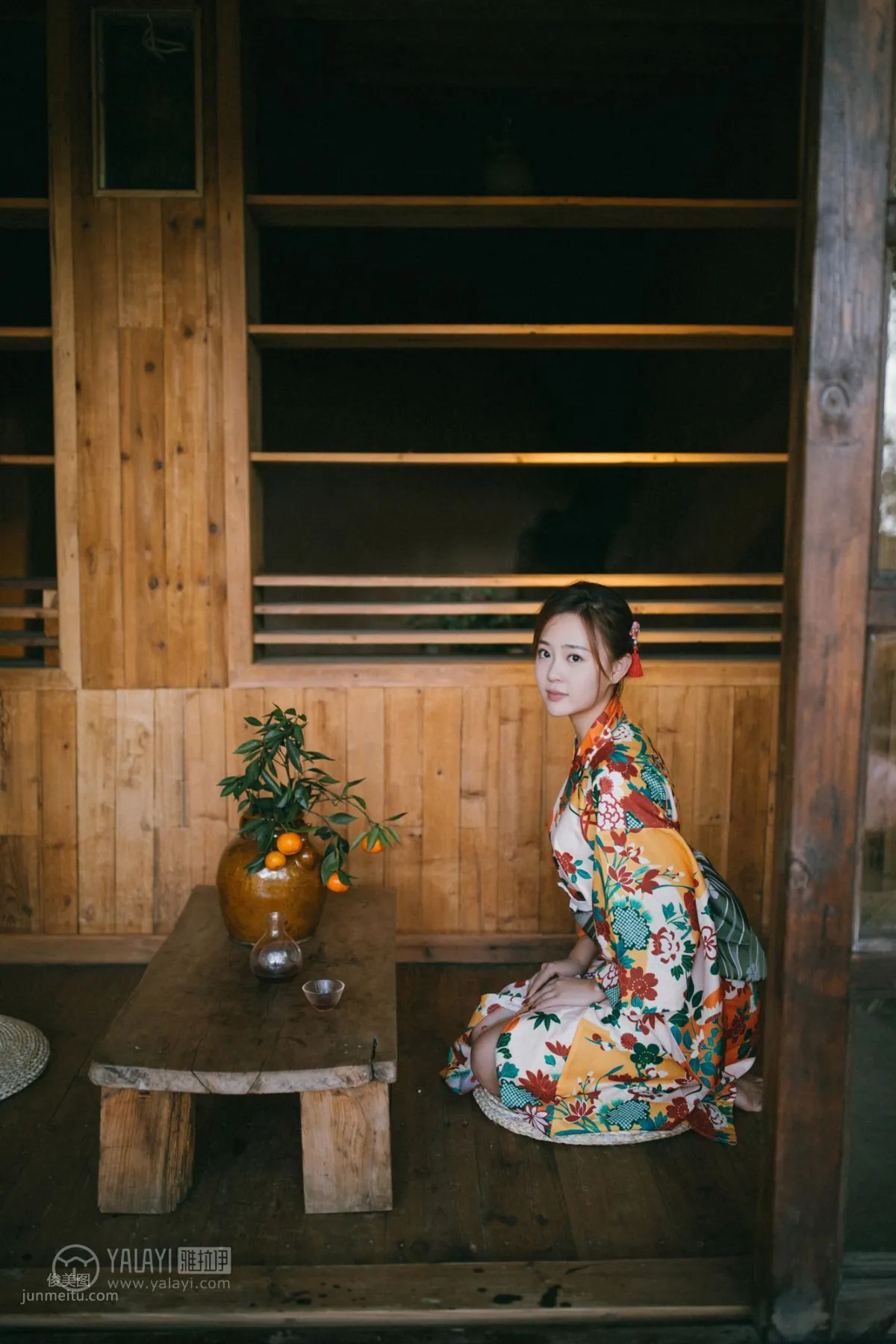 [YALAYI] 2018.12.10 No.140 Nissin Japanese Room Zhang Yuqing photo 17