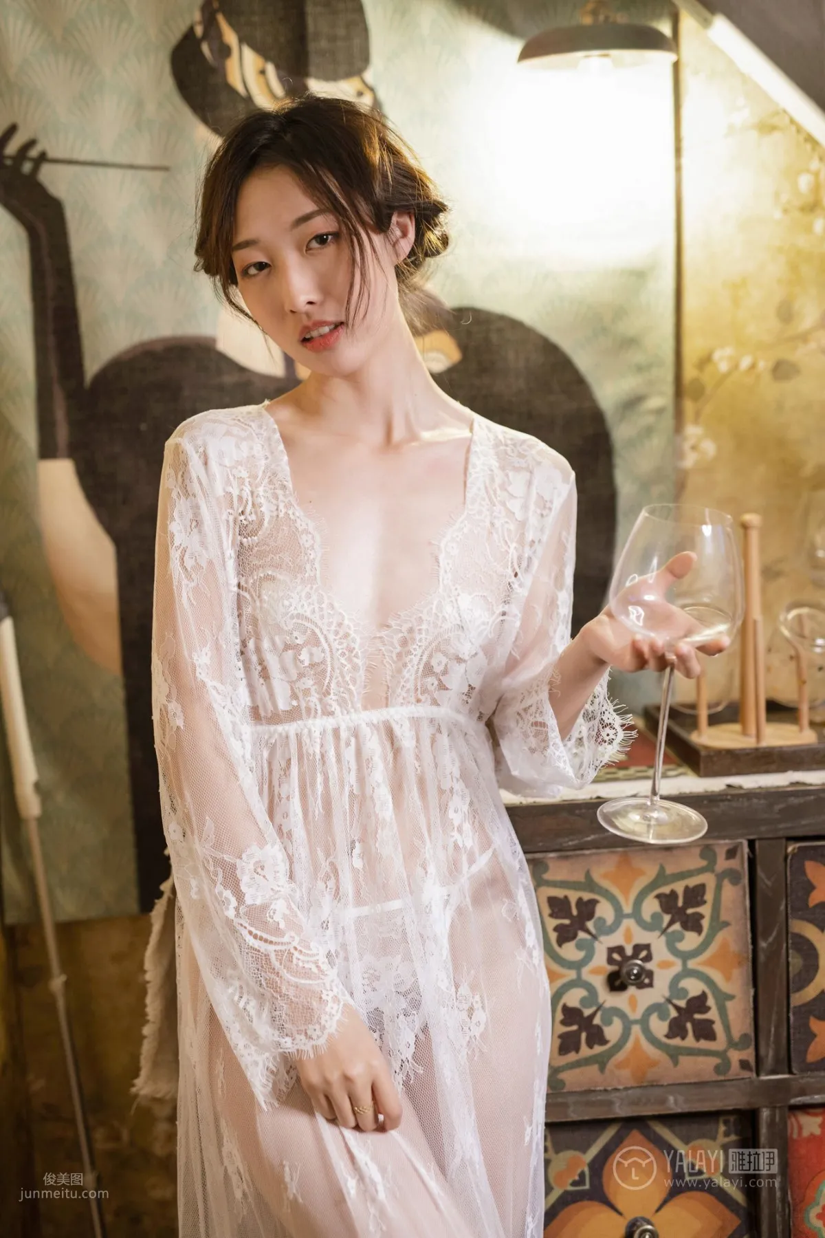 [YALAYI雅拉伊] 2019.01.07 No.161 隐隐的柔情 佳佳 39