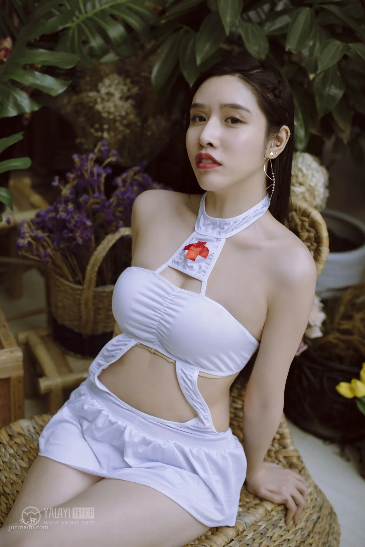 [YALAYI] 2018.12.11 No.141 Nurse Sister Yingyinger YY photo 31