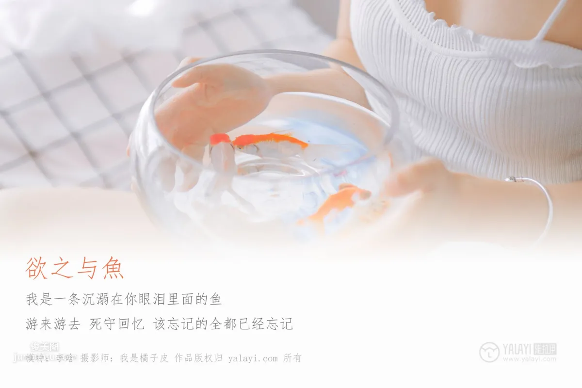 [YALAYI] 2019.03.03 No.091 Desire and Fish Li Han photo 3