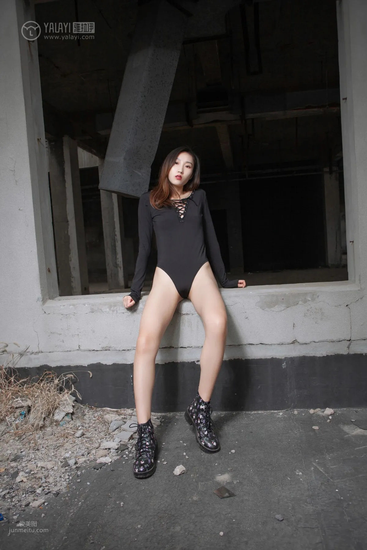 [YALAYI] 2018.11.14 No.122 Black Forbidden Zone Xun Er photo 16