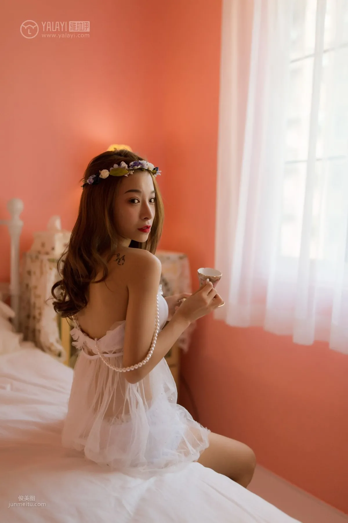 [YALAYI] 2019.03.27 No.099 Pink-Style Girl Private Shoot Qian Weiwei photo 17