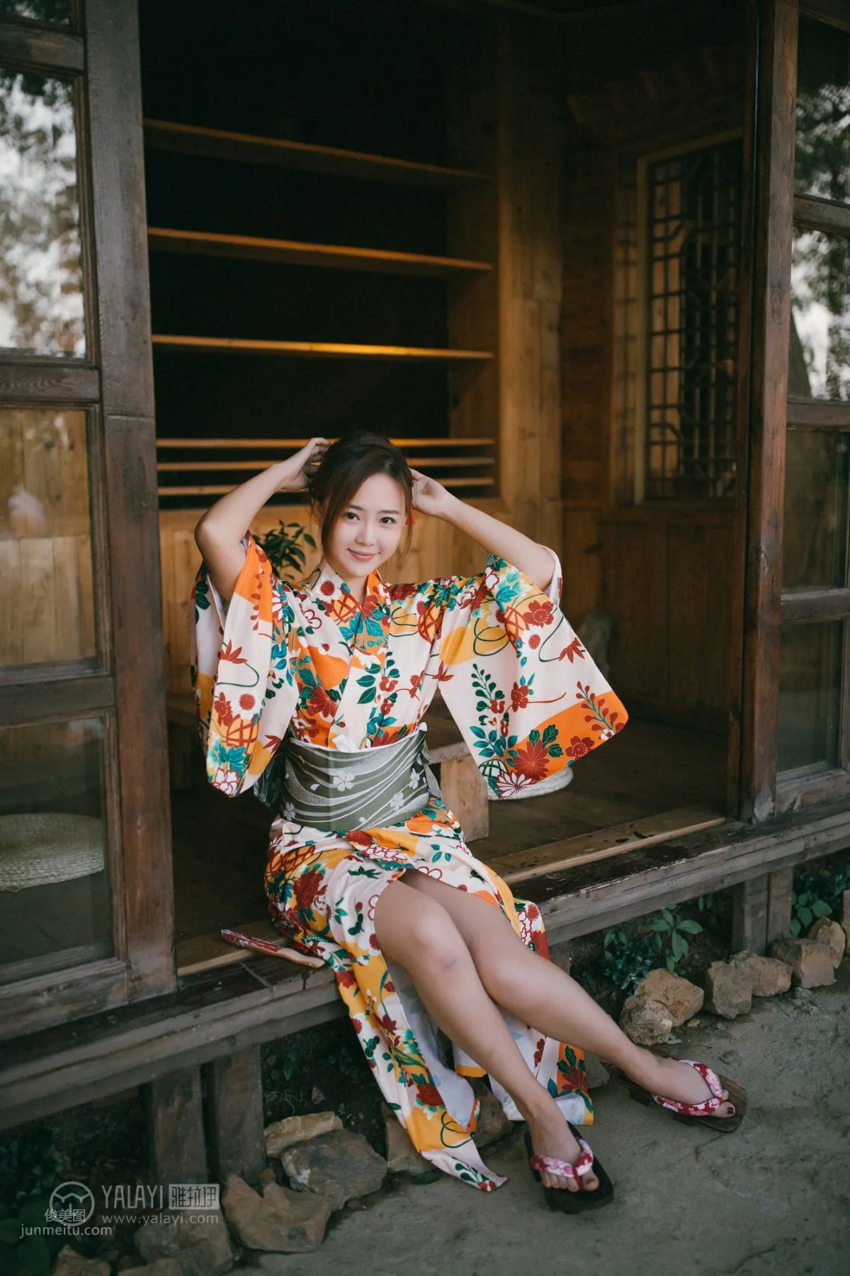 [YALAYI] 2018.12.10 No.140 Nissin Japanese Room Zhang Yuqing photo 20
