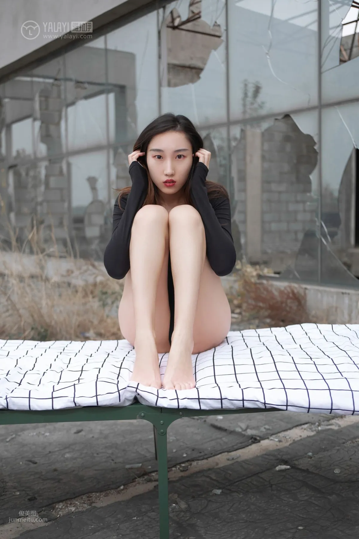 [YALAYI] 2018.11.14 No.122 Black Forbidden Zone Xun Er photo 30