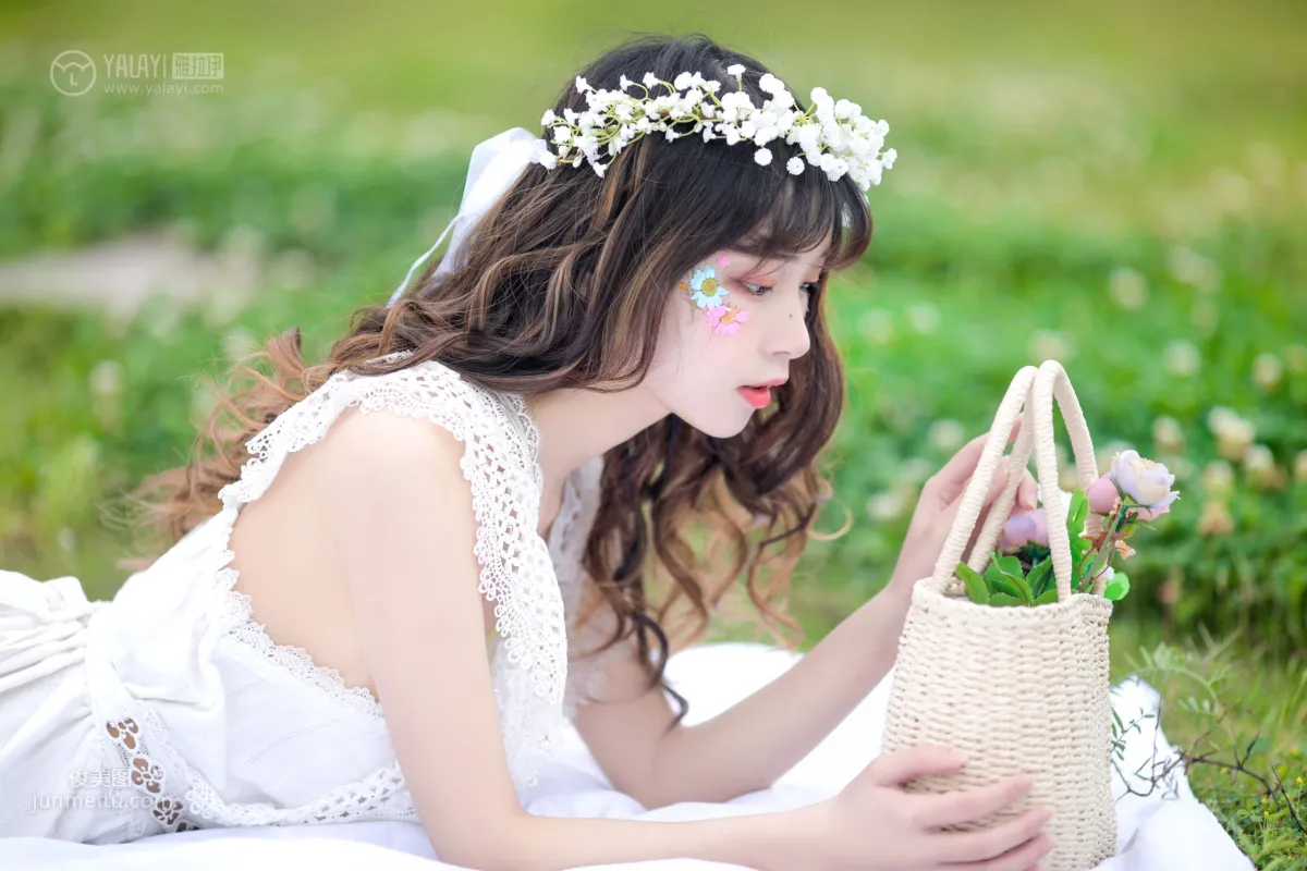 [YALAYI] 2019.06.09 No.303 Flower Fairy Hua Er photo 37