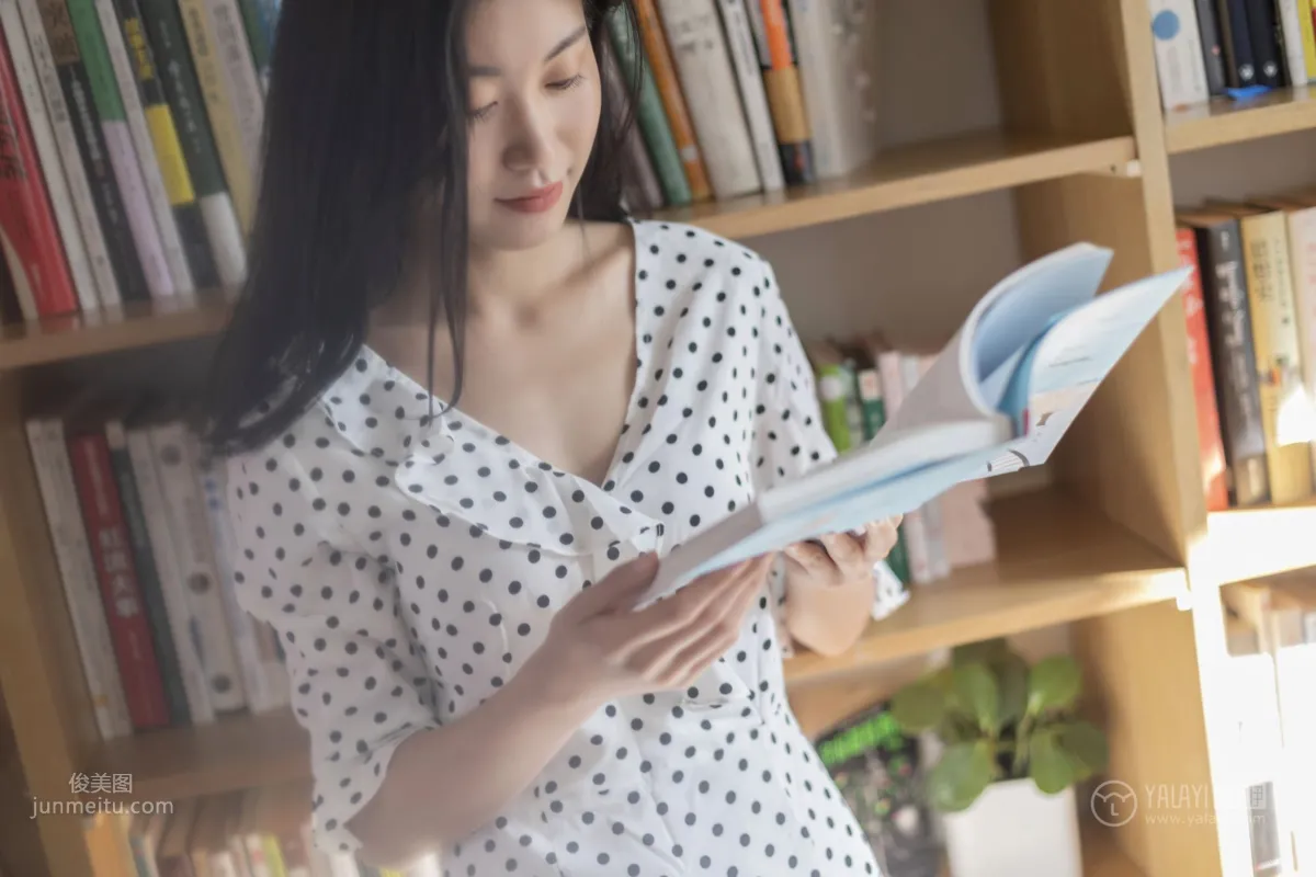 [YALAYI] 2019.05.01 No.264 Polka Dot Girl Qiao Meier photo 37