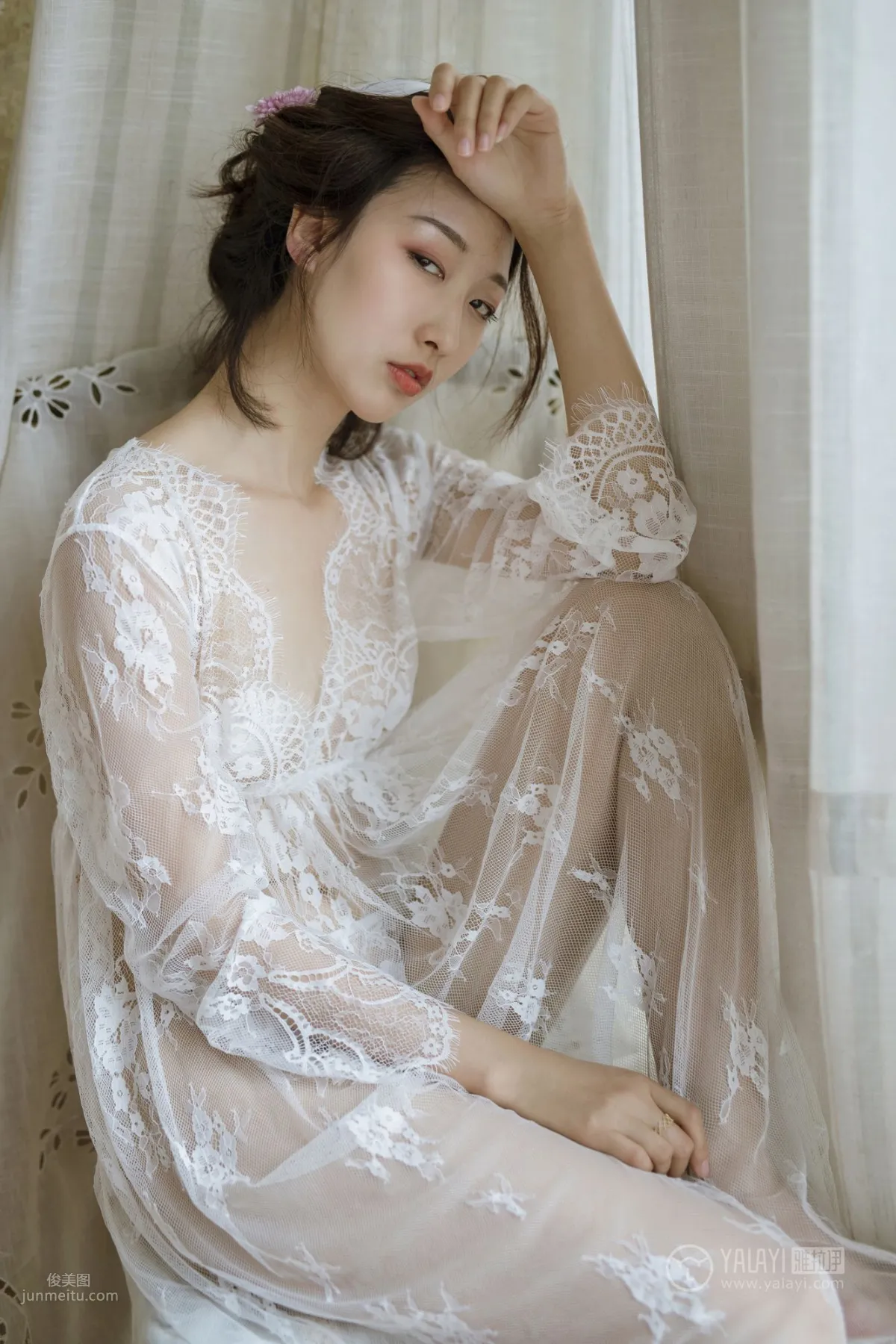 [YALAYI雅拉伊] 2019.08.9 No.161 隐隐的柔情 佳佳 23