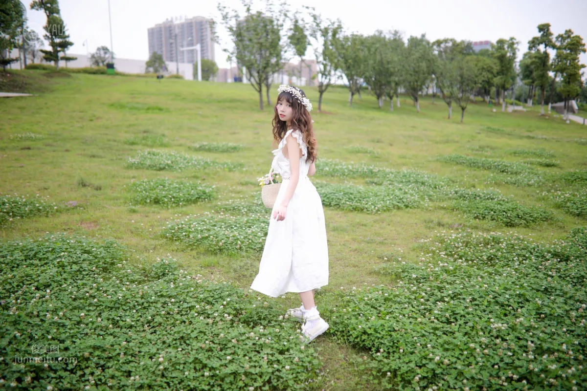 [YALAYI] 2019.06.09 No.303 Flower Fairy Hua Er photo 24