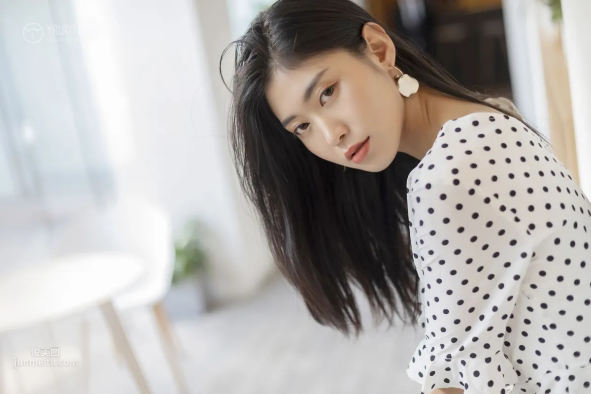 [YALAYI] 2019.05.01 No.264 Polka Dot Girl Qiao Meier photo 35