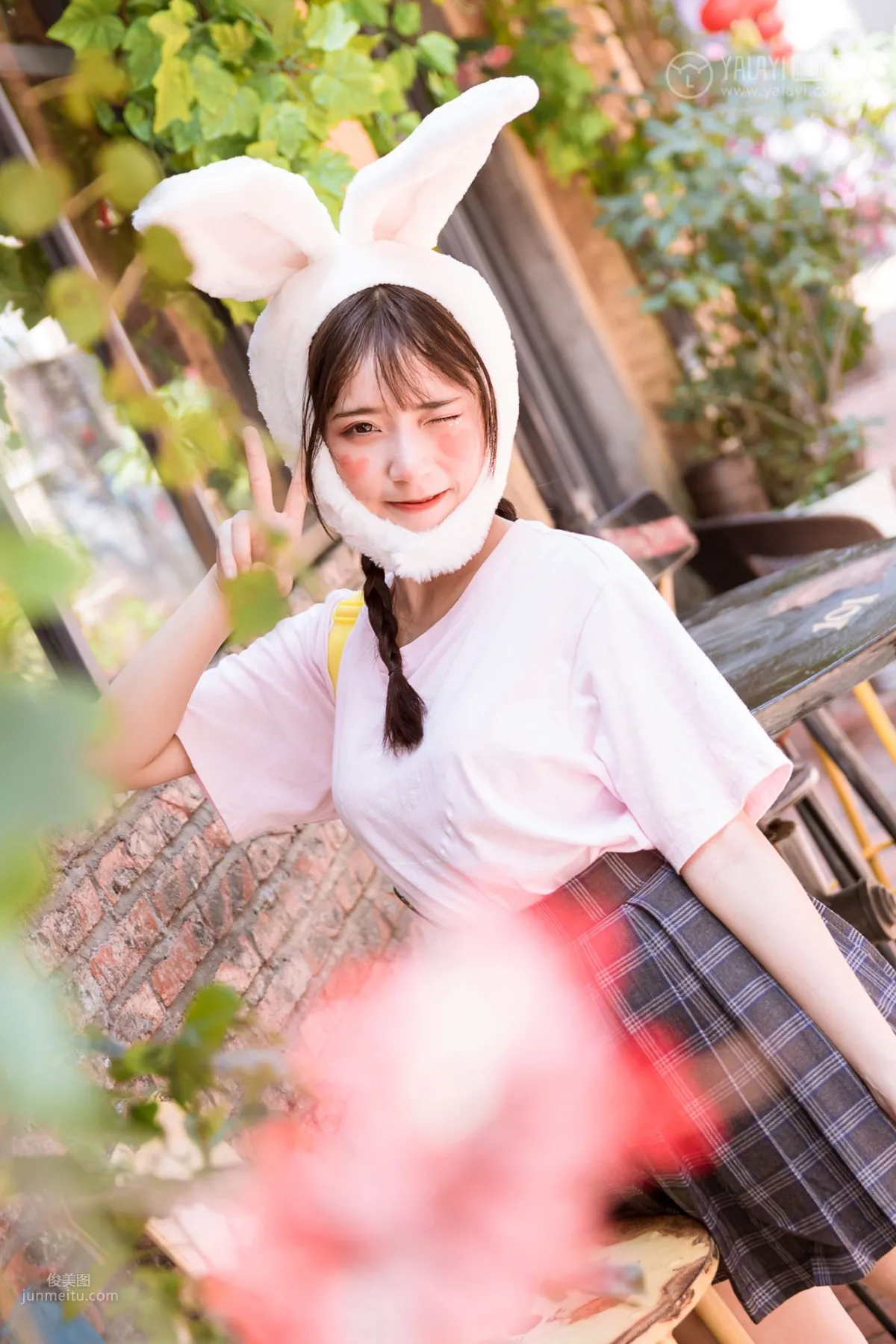 [YALAYI] 2019.04.20 No.251 Good Little Bunny, A Cheng photo 32