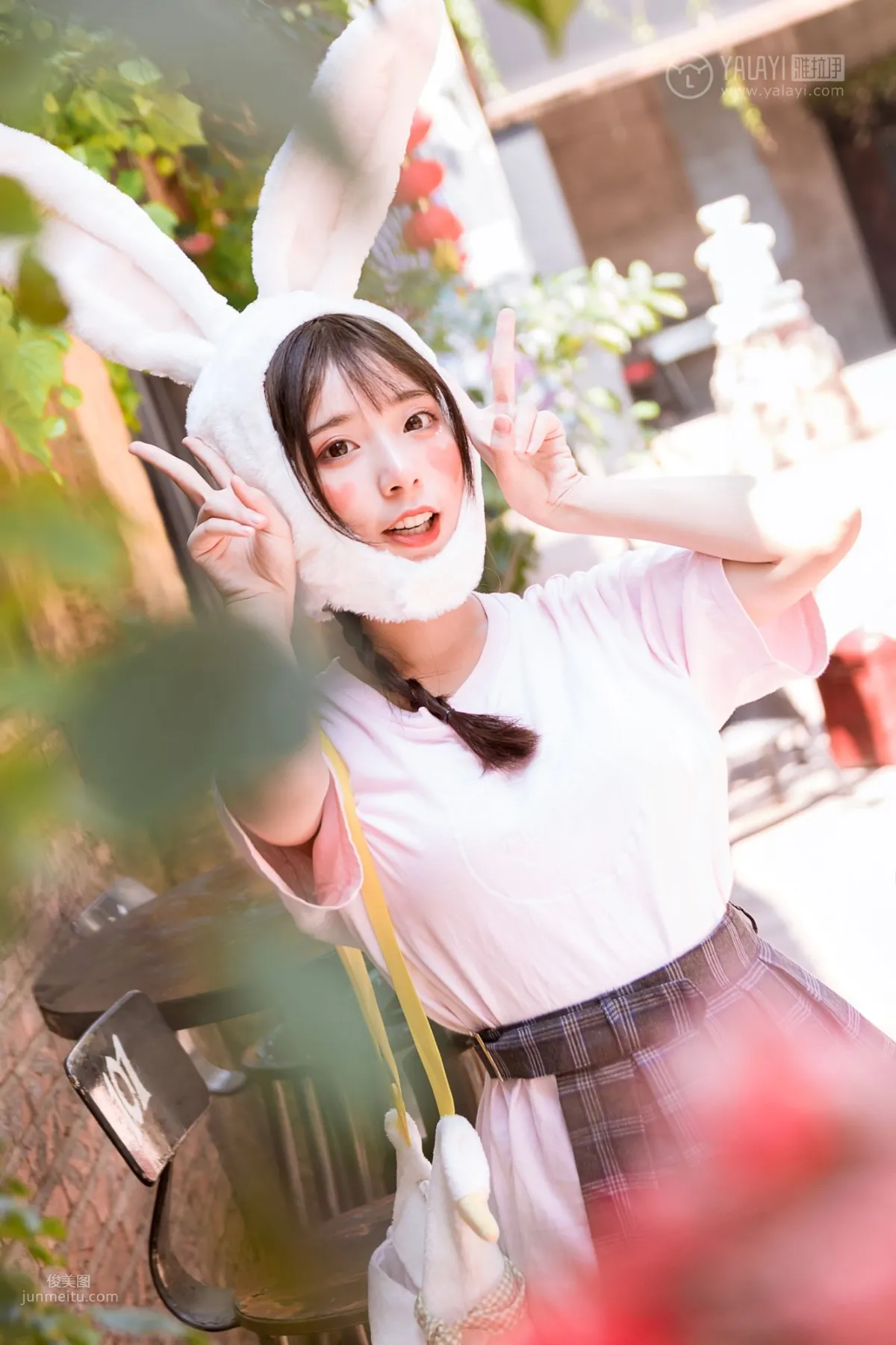 [YALAYI] 2019.04.20 No.251 Good Little Bunny, A Cheng photo 34