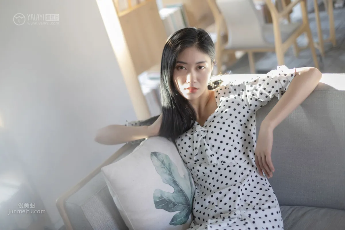 [YALAYI] 2019.05.01 No.264 Polka Dot Girl Qiao Meier photo 22