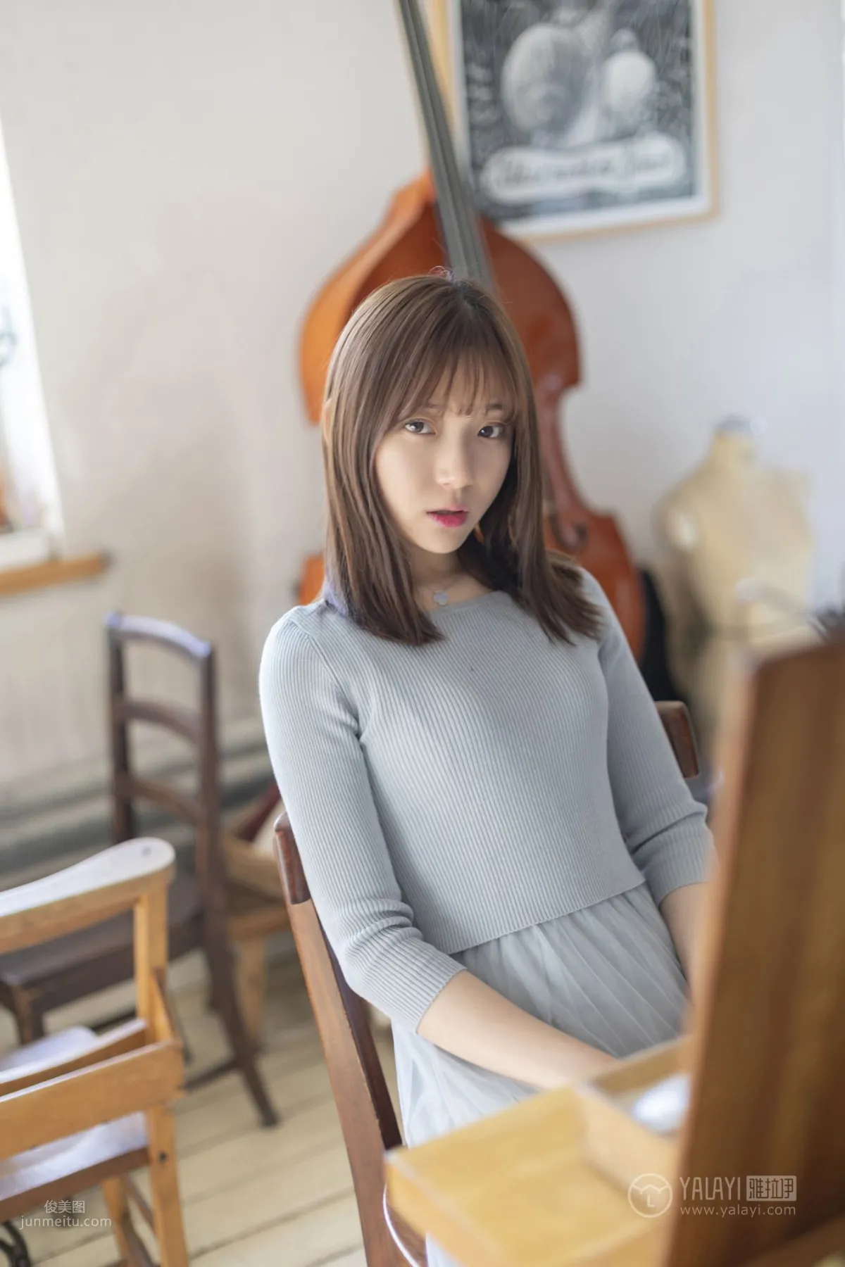 [YALAYI] 2019.04.19 No.249 Watching You Play Liu Kaixin photo 16