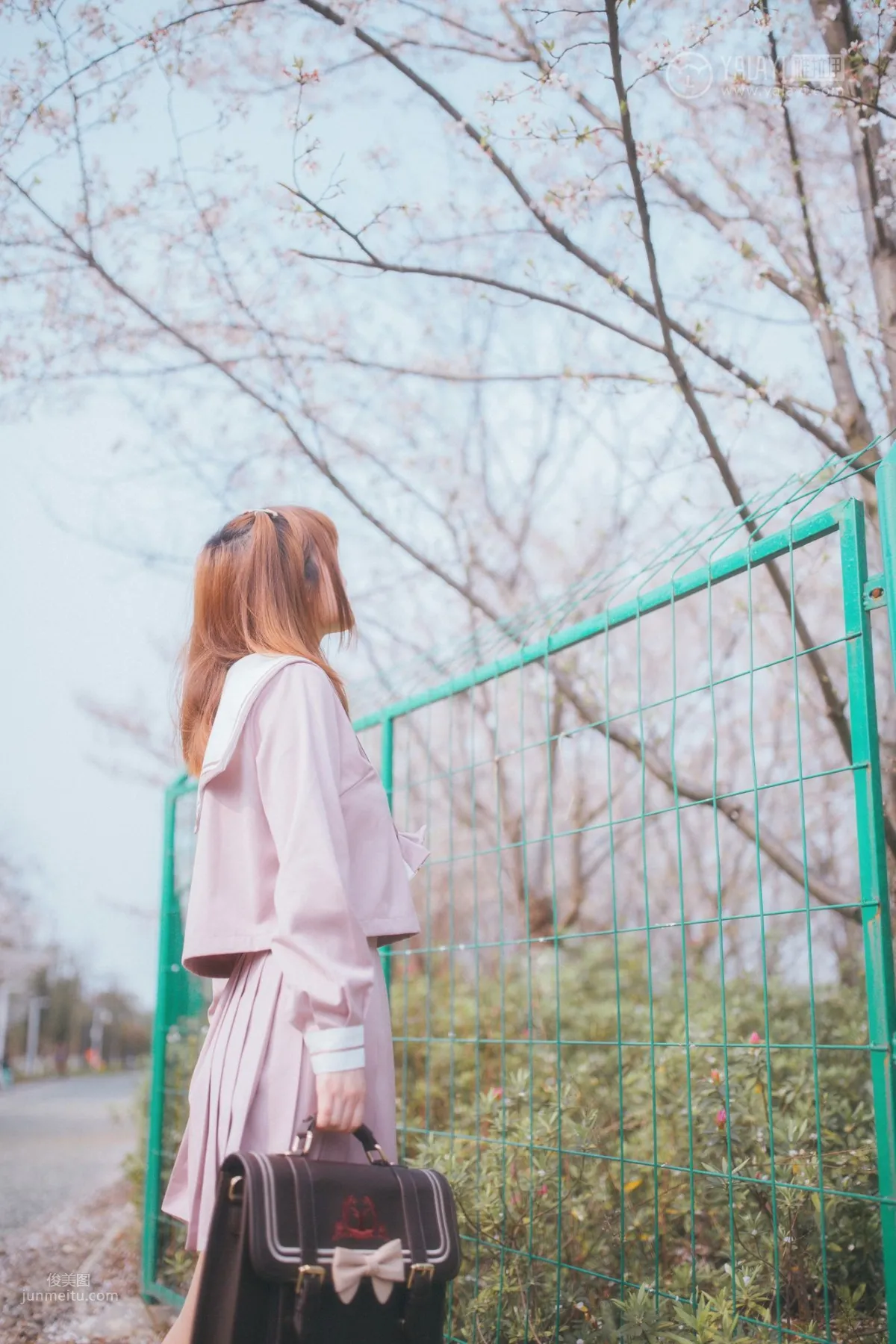 [YALAYI雅拉伊] 2019.04.15 No.246 樱花樱花想见你 团团_15