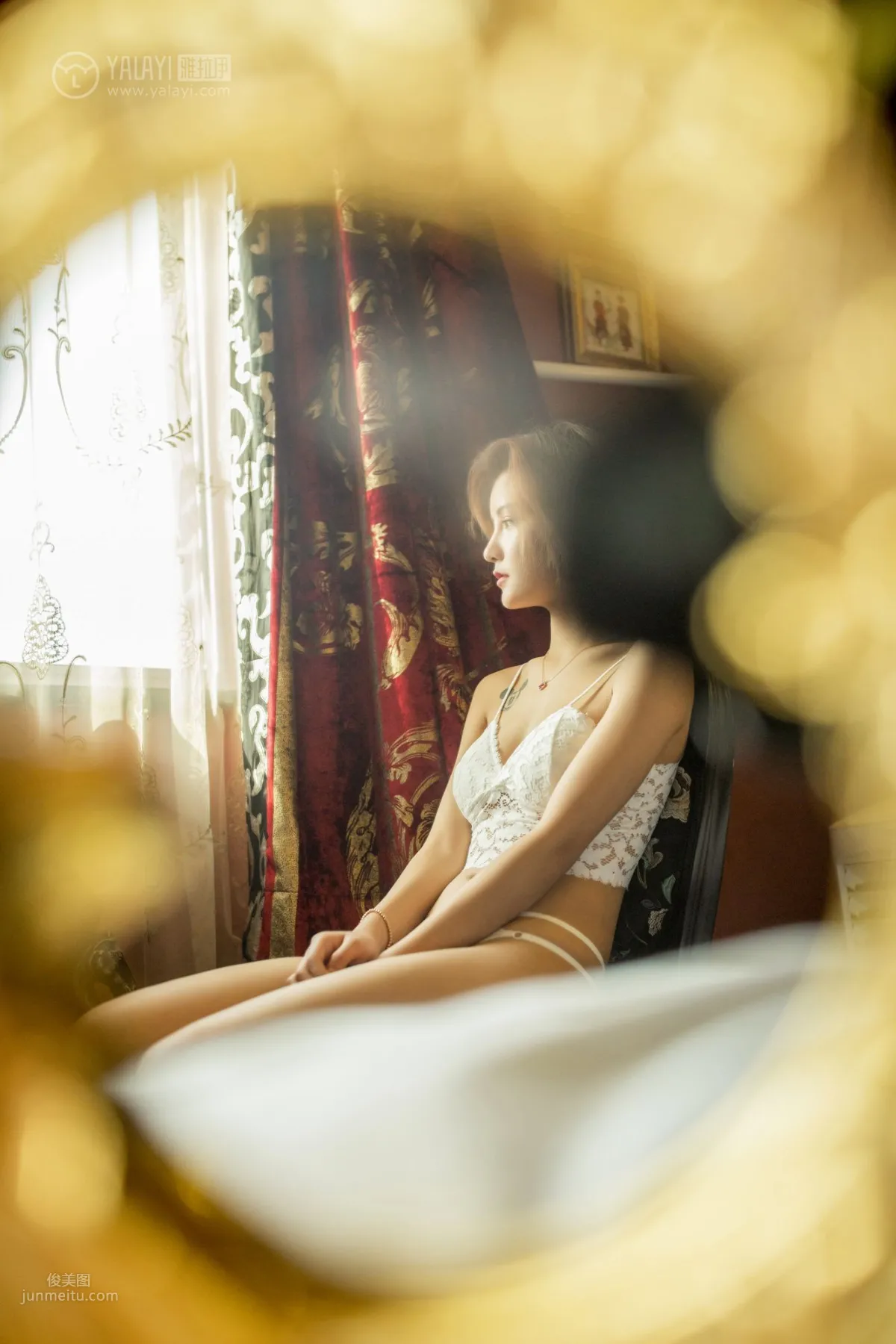 [YALAYI] 2019.06.06 No.300 A Smile Worth a Thousand Gold, Mi Qi photo 40