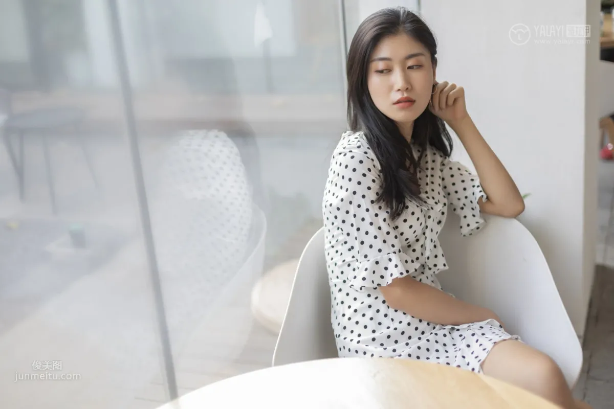 [YALAYI] 2019.05.01 No.264 Polka Dot Girl Qiao Meier photo 24