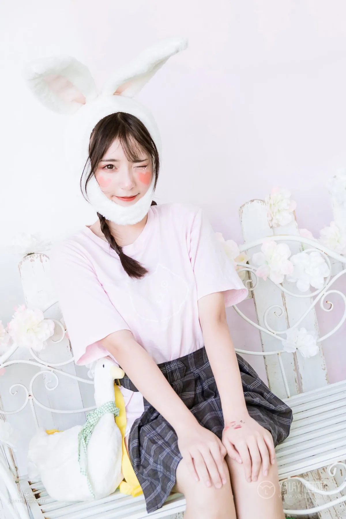 [YALAYI] 2019.04.20 No.251 Good Little Bunny, A Cheng photo 26