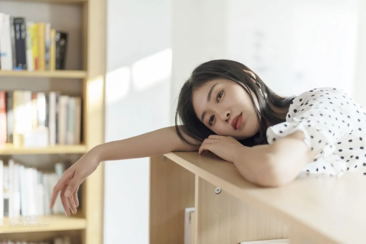 [YALAYI] 2019.05.01 No.264 Polka Dot Girl Qiao Meier photo 6