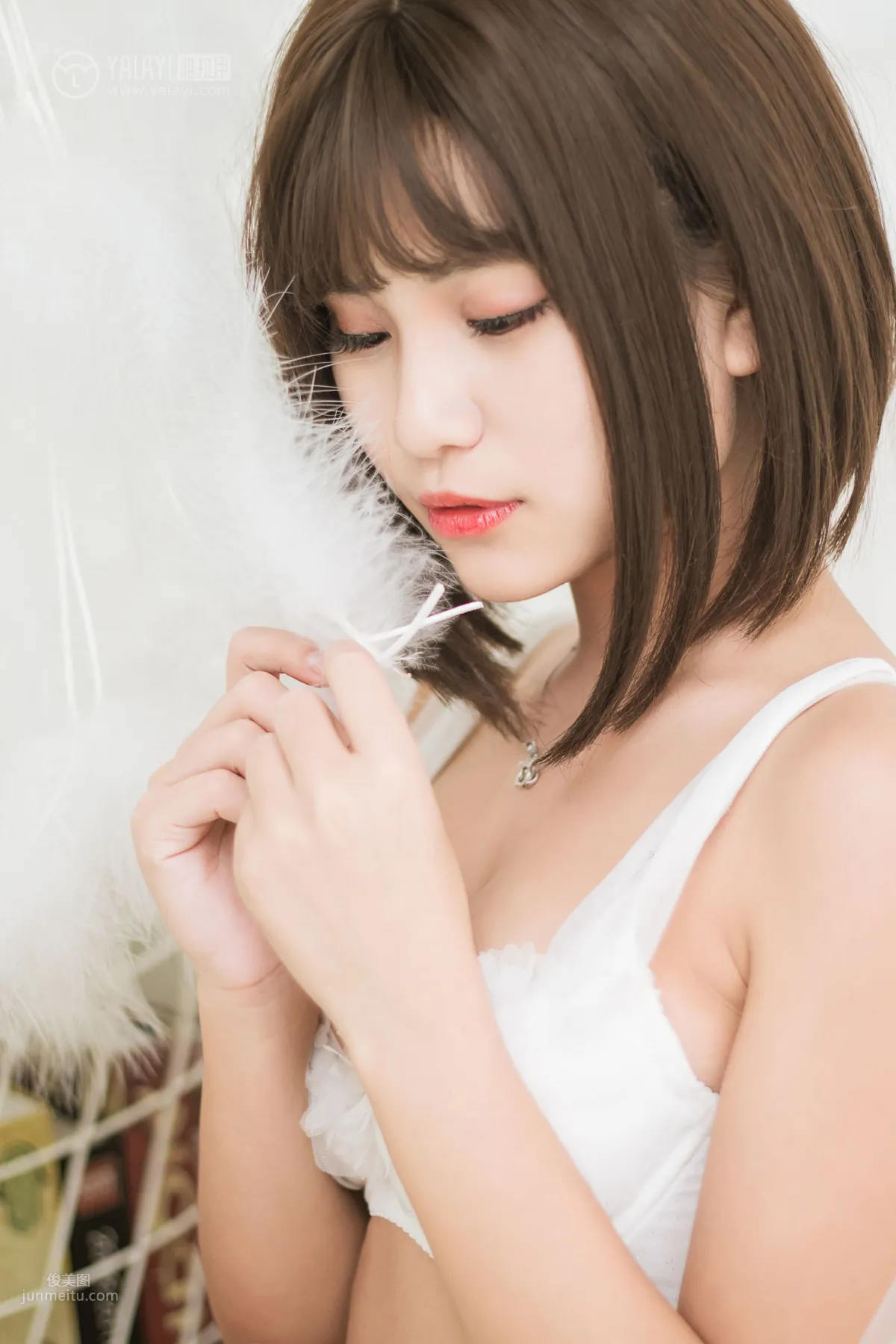 [YALAYI] 2019.04.09 Vol.289 White Feather Beauty photo 40