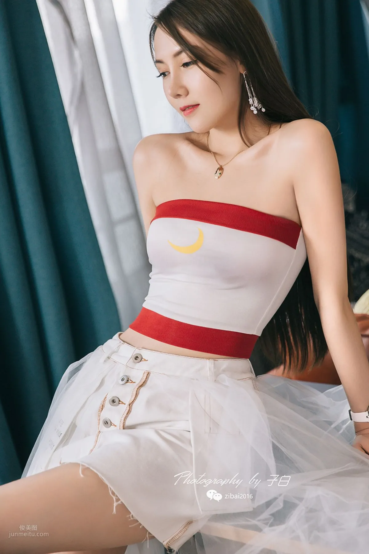 [TouTiao Goddess] 2019.06.01 Jiaojiao Little Friend, Cute Us, Happy June 1st photo 8