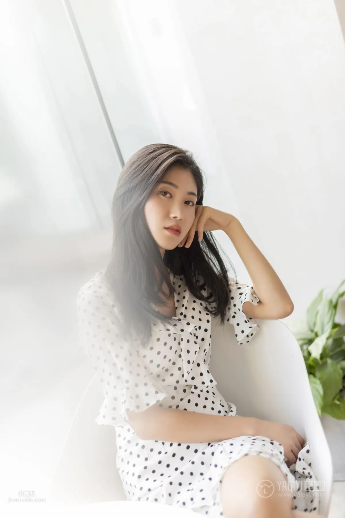 [YALAYI] 2019.05.01 No.264 Polka Dot Girl Qiao Meier photo 8