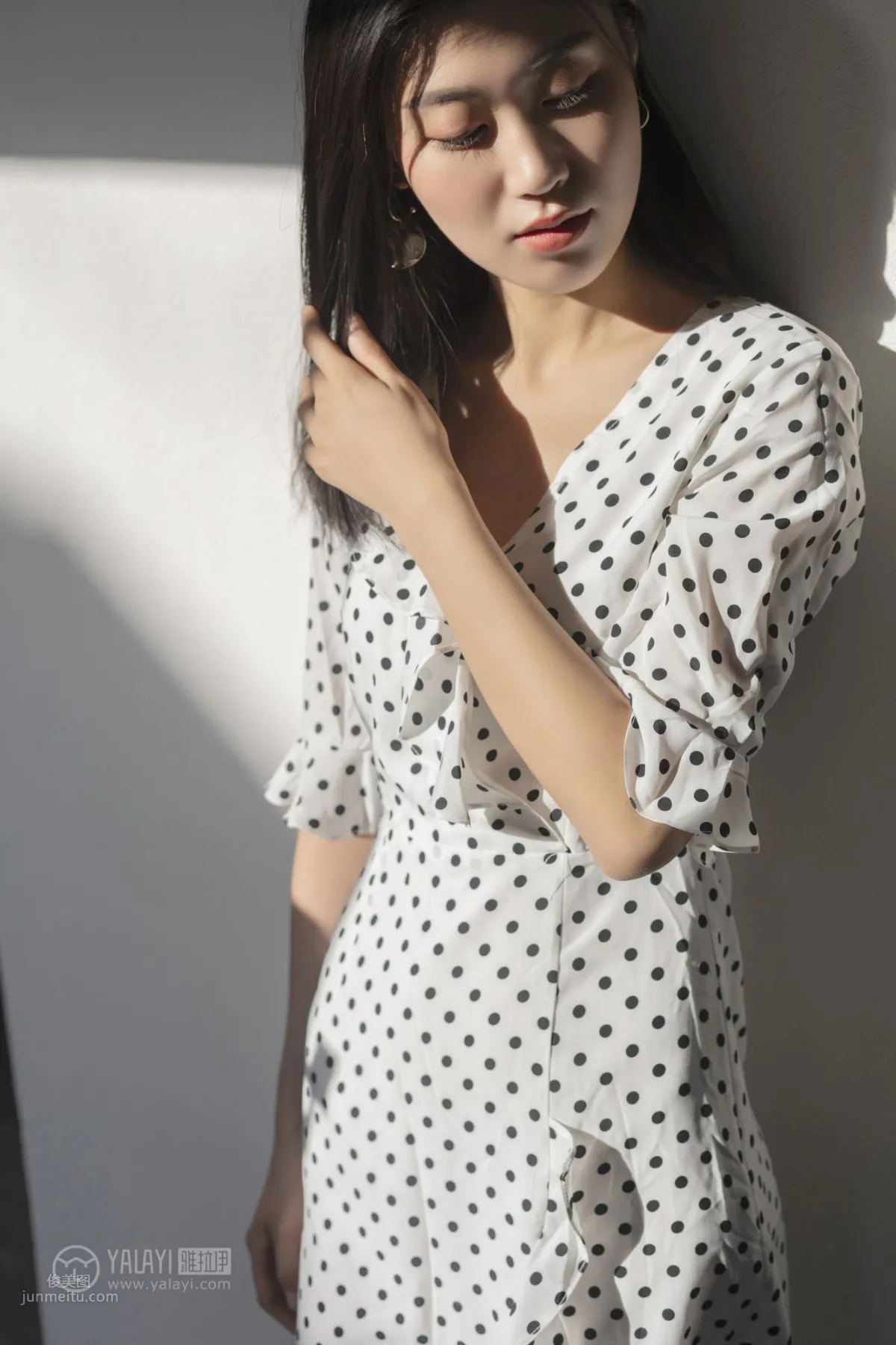 [YALAYI] 2019.05.01 No.264 Polka Dot Girl Qiao Meier photo 20