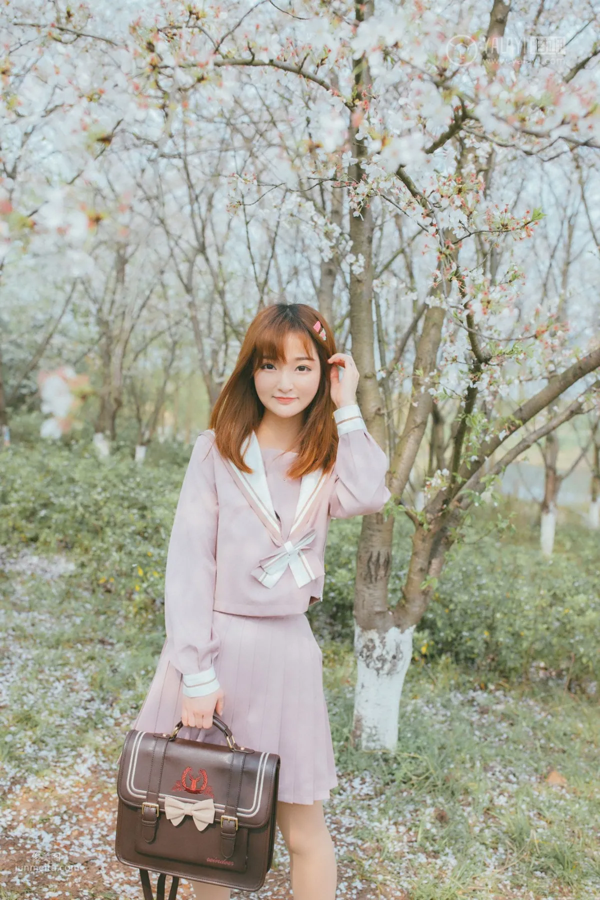 [YALAYI雅拉伊] 2019.04.15 No.246 樱花樱花想见你 团团_3