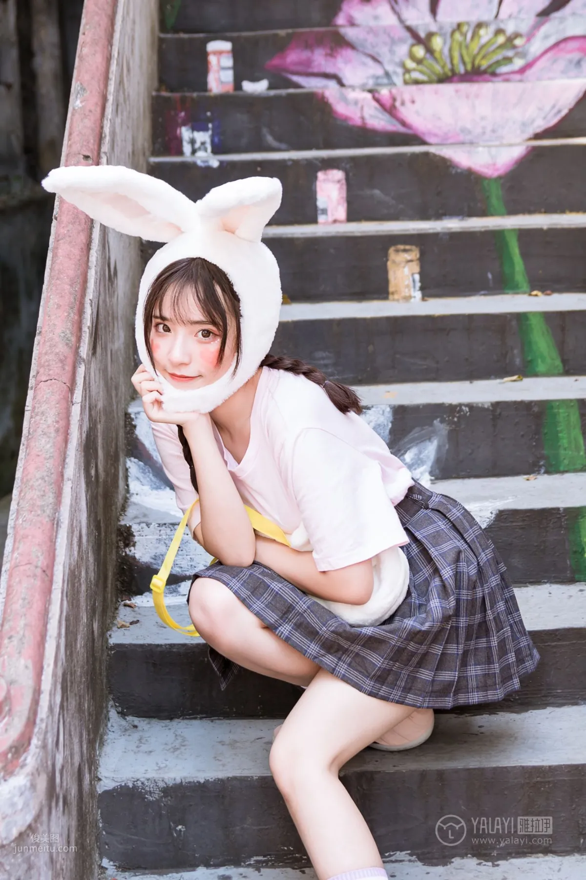 [YALAYI] 2019.04.20 No.251 Good Little Bunny, A Cheng photo 28