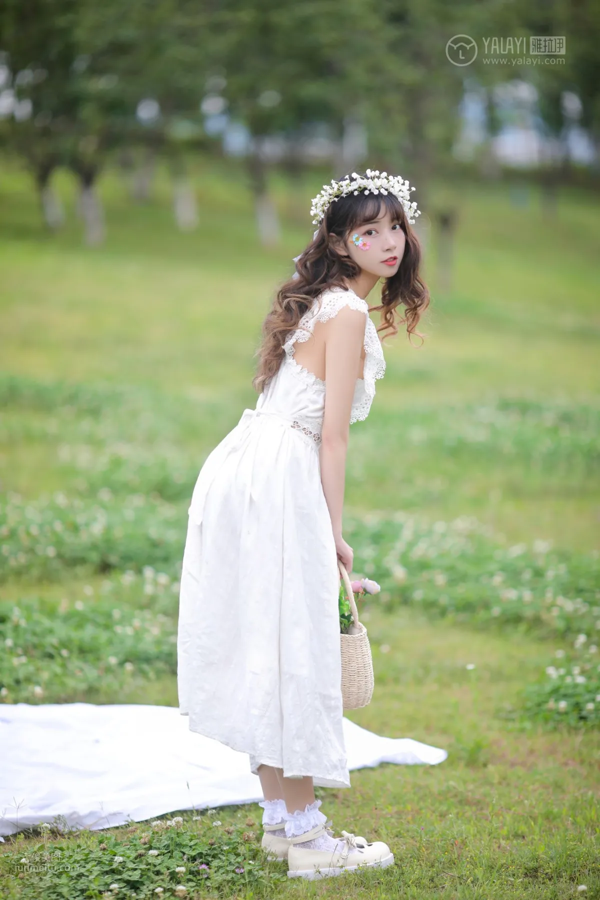 [YALAYI] 2019.06.09 No.303 Flower Fairy Hua Er photo 41