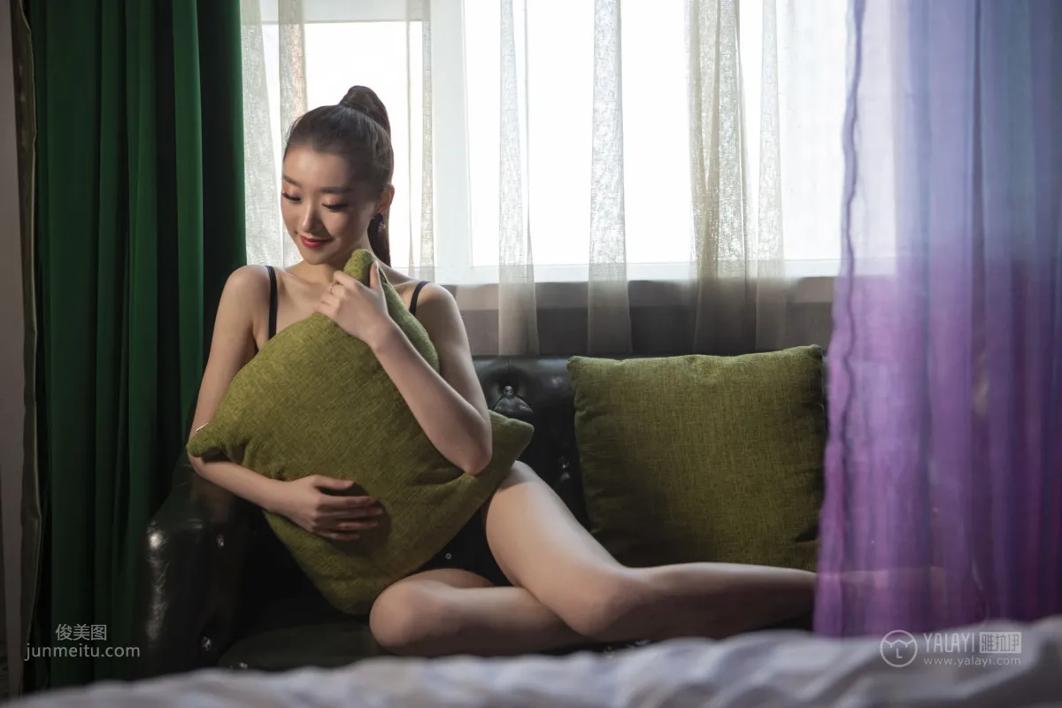 [YALAYI] 2019.03.29 No.228 Purple Gauze Xin Yi photo 8