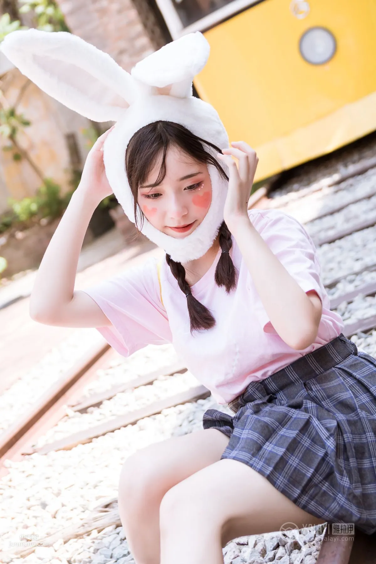 [YALAYI] 2019.04.20 No.251 Good Little Bunny, A Cheng photo 22