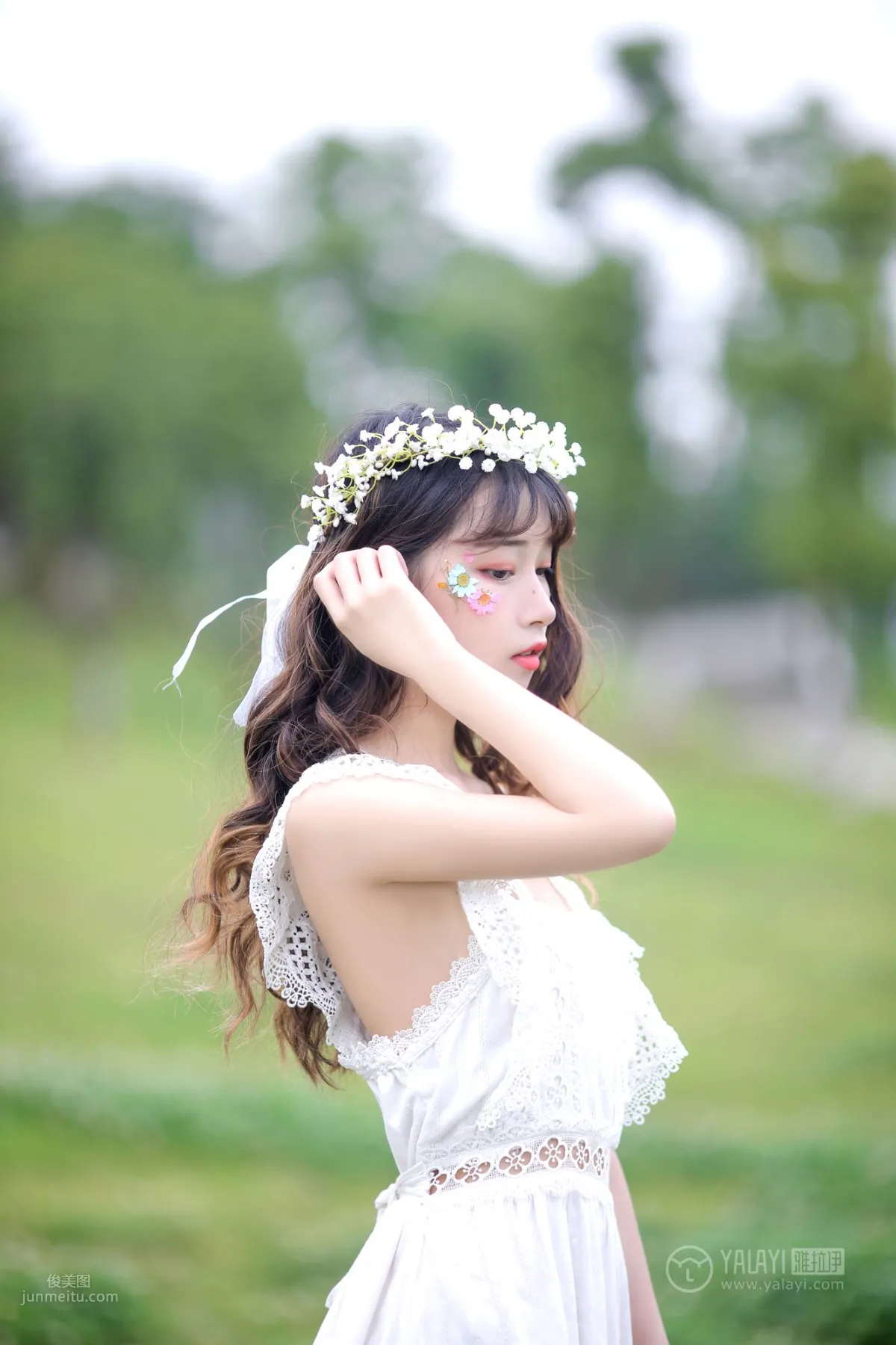 [YALAYI] 2019.06.09 No.303 Flower Fairy Hua Er photo 33