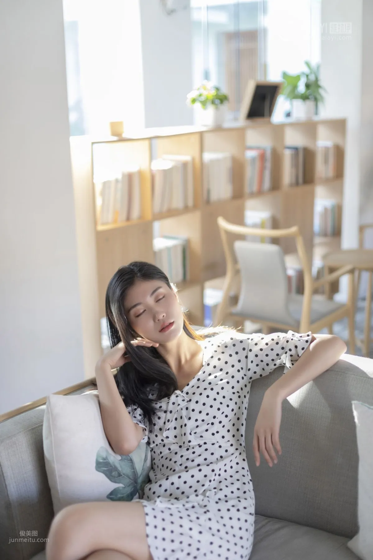 [YALAYI] 2019.05.01 No.264 Polka Dot Girl Qiao Meier photo 21