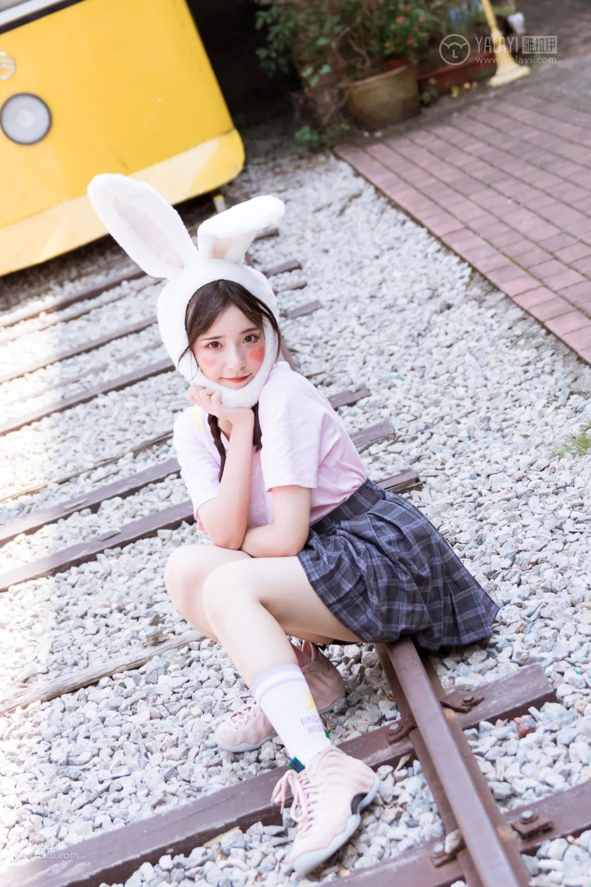 [YALAYI] 2019.04.20 No.251 Good Little Bunny, A Cheng photo 20