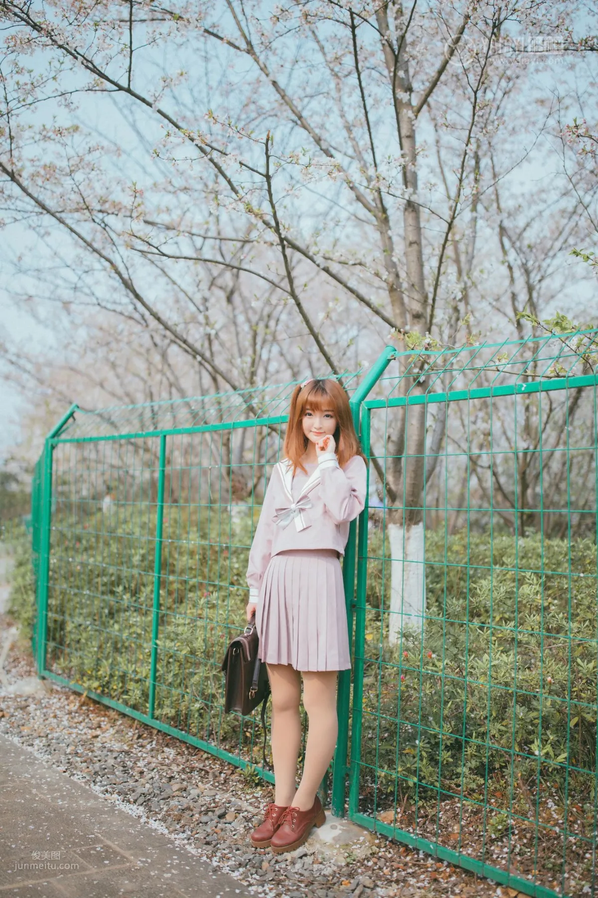 [YALAYI雅拉伊] 2019.04.15 No.246 樱花樱花想见你 团团_17