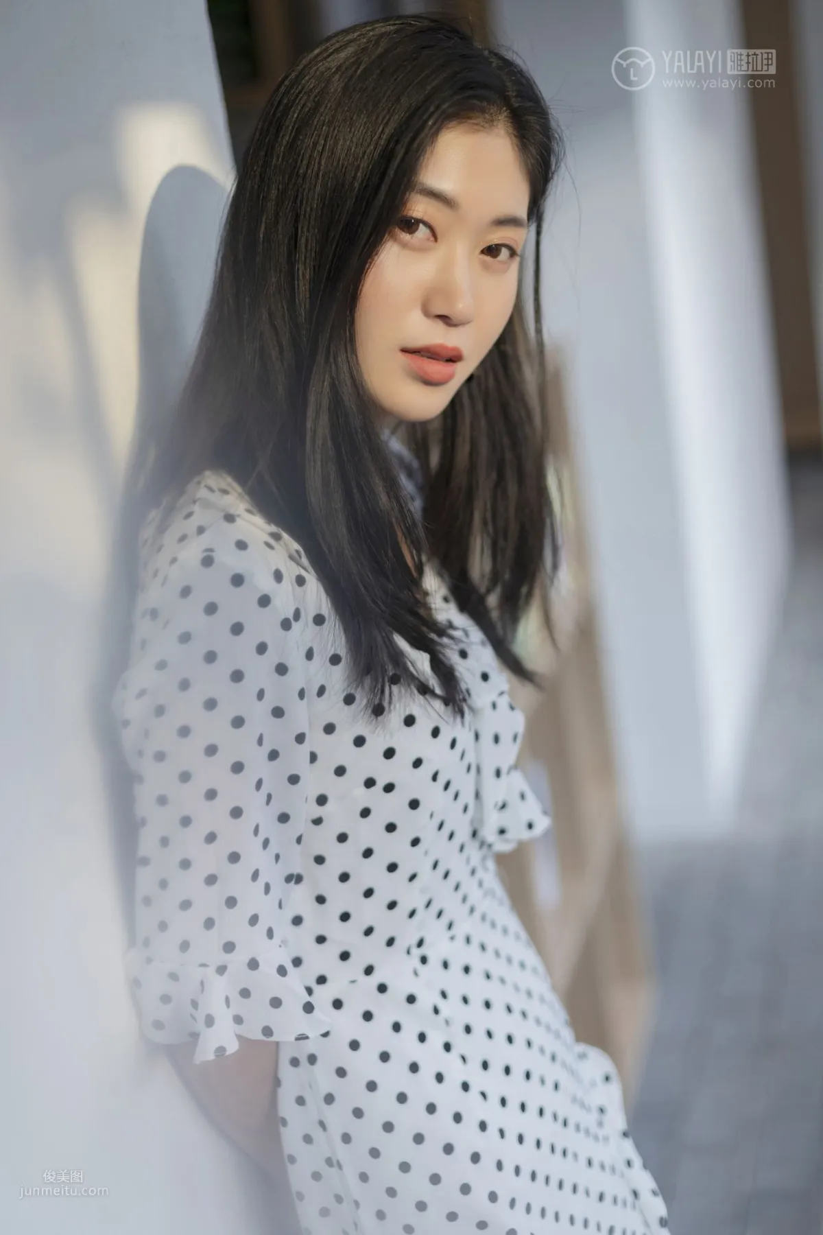 [YALAYI] 2019.05.01 No.264 Polka Dot Girl Qiao Meier photo 31