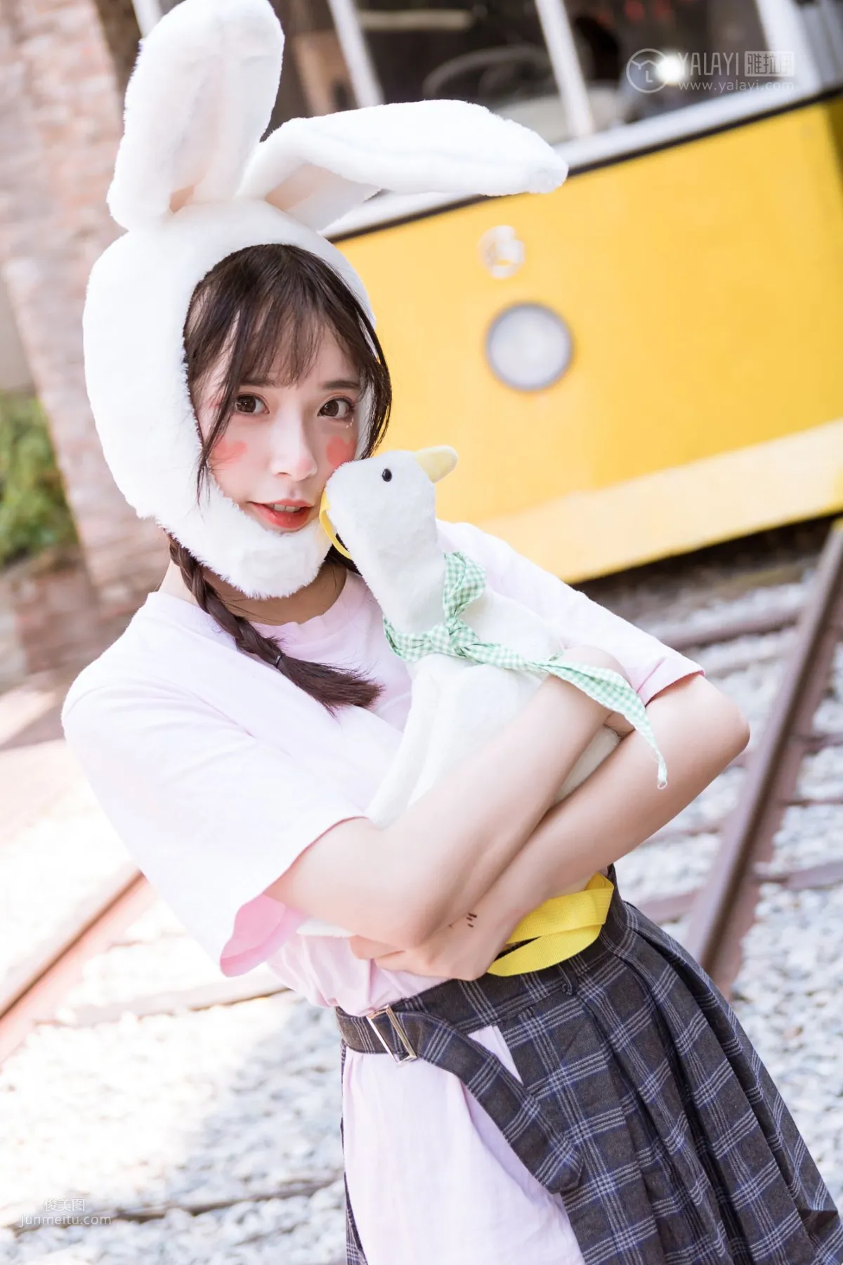 [YALAYI] 2019.04.20 No.251 Good Little Bunny, A Cheng photo 23