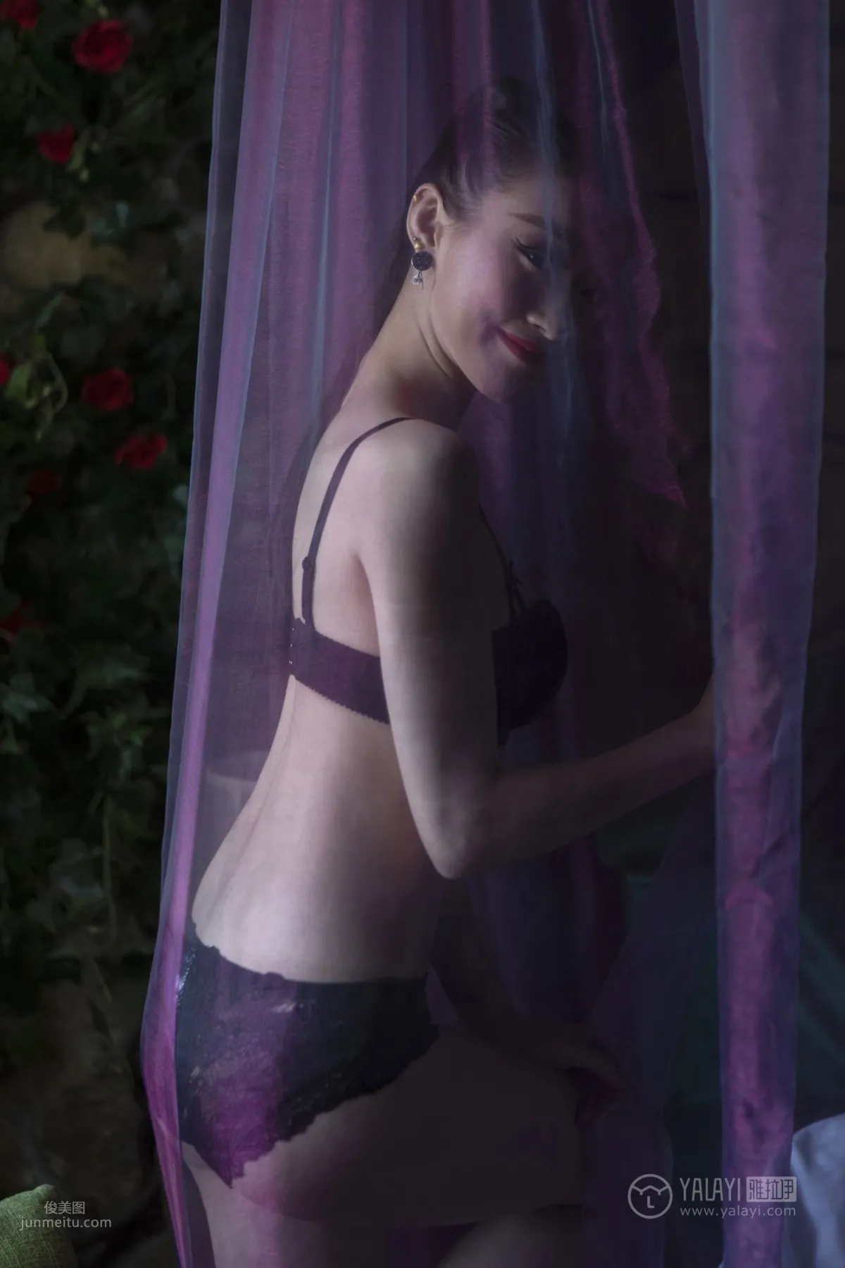 [YALAYI] 2019.03.29 No.228 Purple Gauze Xin Yi photo 37