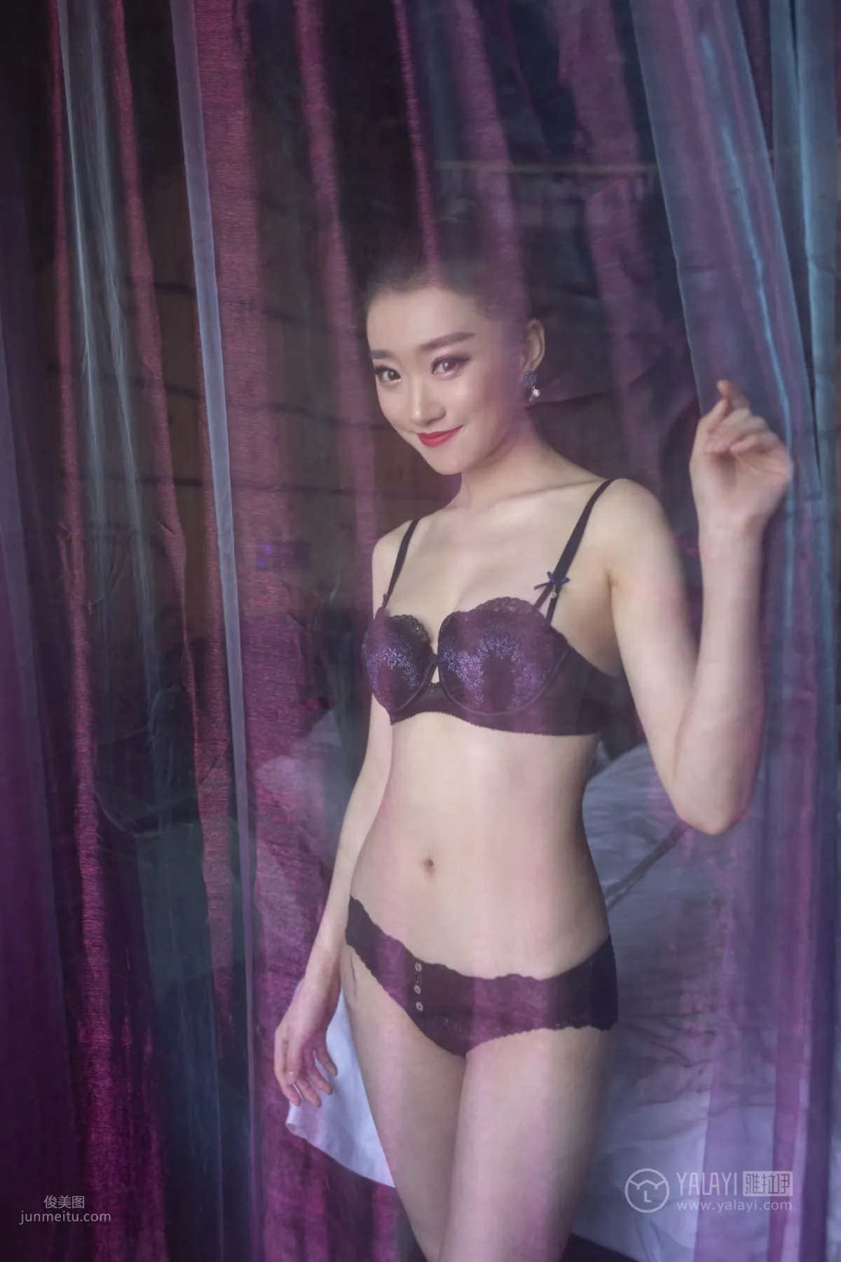 [YALAYI] 2019.03.29 No.228 Purple Gauze Xin Yi photo 30