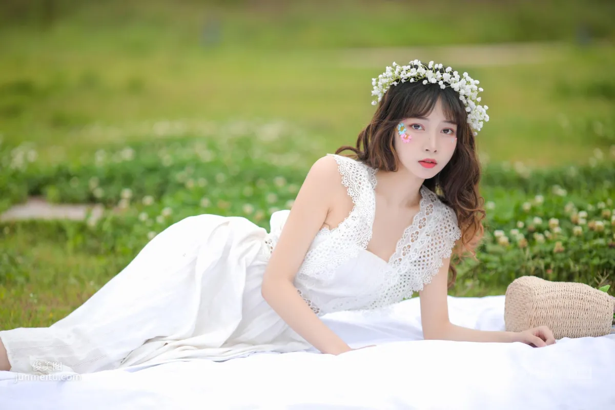 [YALAYI] 2019.06.09 No.303 Flower Fairy Hua Er photo 38