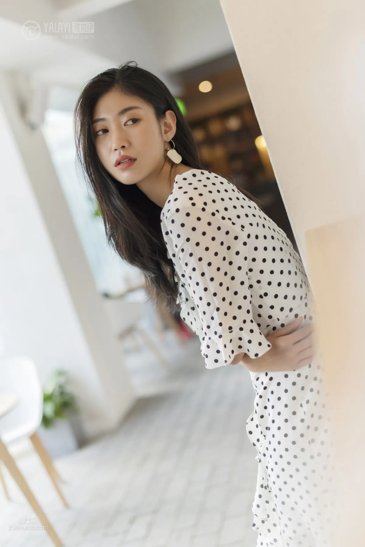 [YALAYI] 2019.05.01 No.264 Polka Dot Girl Qiao Meier photo 12