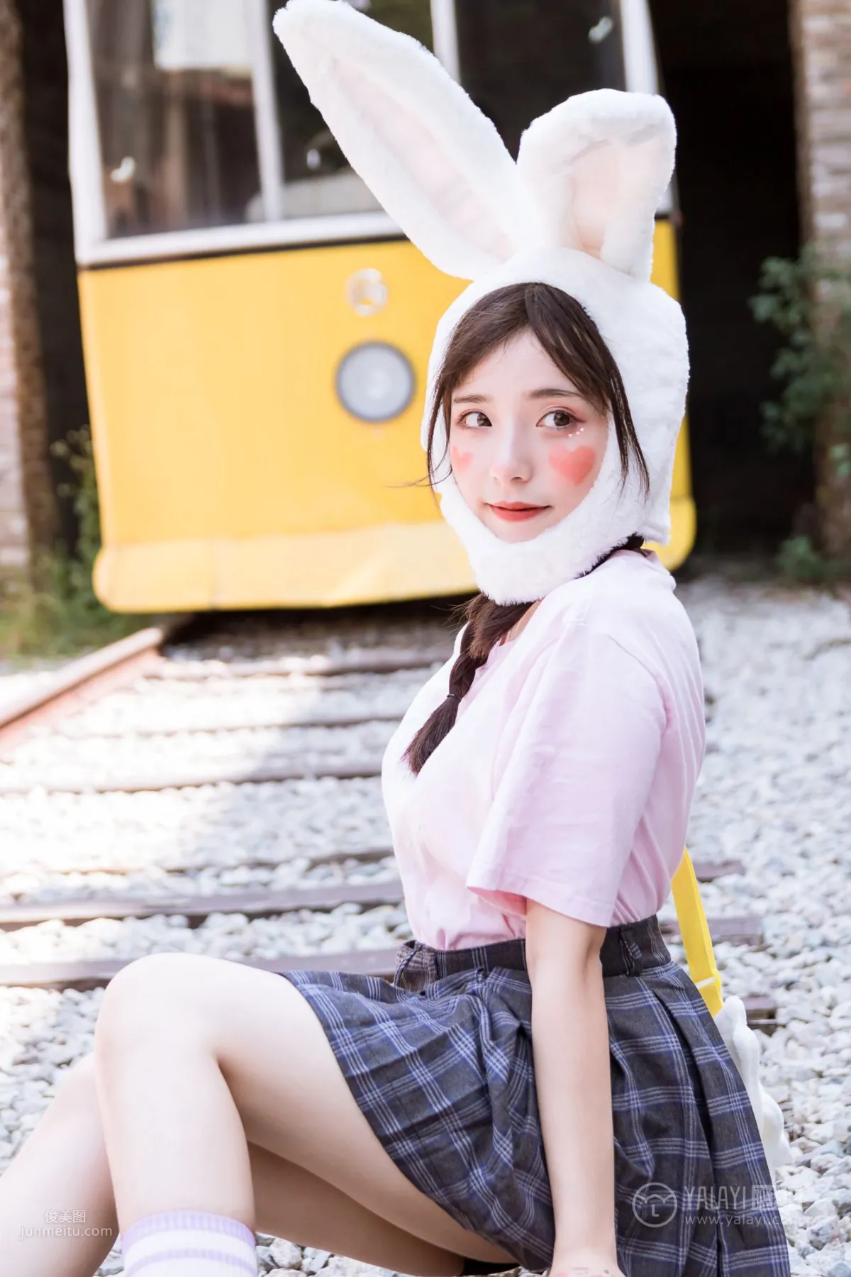 [YALAYI] 2019.04.20 No.251 Good Little Bunny, A Cheng photo 19