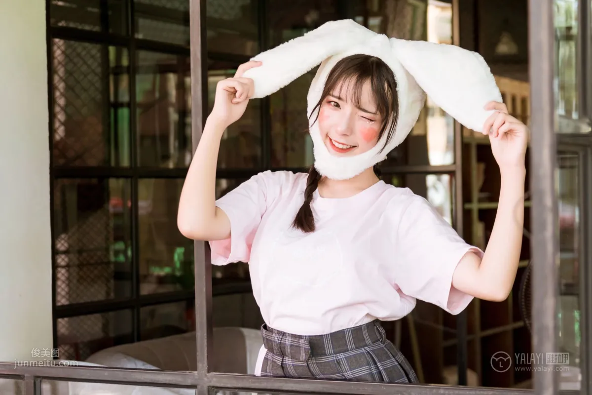 [YALAYI] 2019.04.20 No.251 Good Little Bunny, A Cheng photo 12