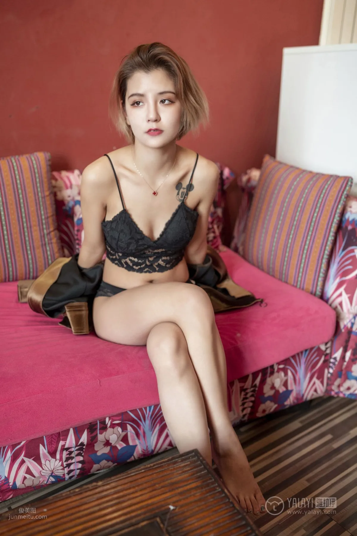 [YALAYI] 2019.04.18 No.248 Blonde Girl Mi Qi photo 7