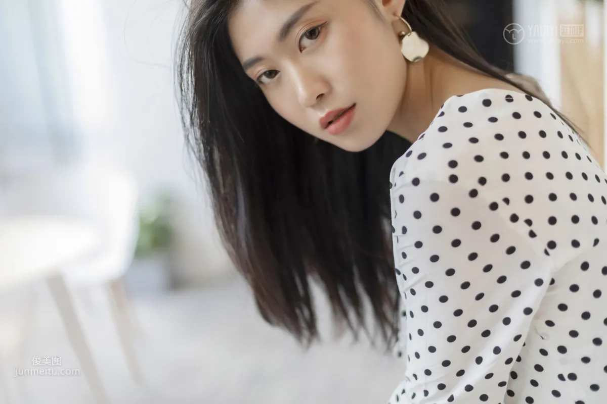 [YALAYI] 2019.05.01 No.264 Polka Dot Girl Qiao Meier photo 34