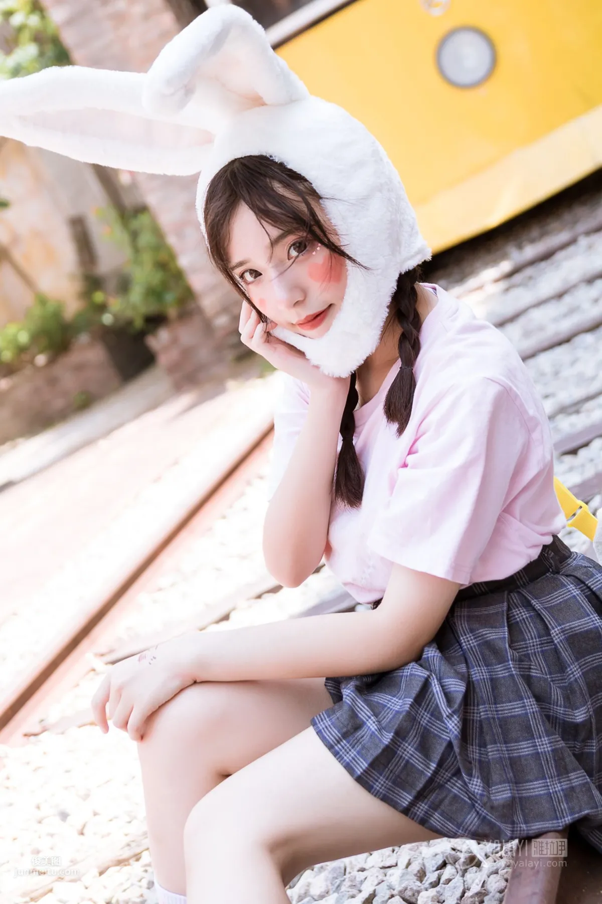 [YALAYI] 2019.04.20 No.251 Good Little Bunny, A Cheng photo 21