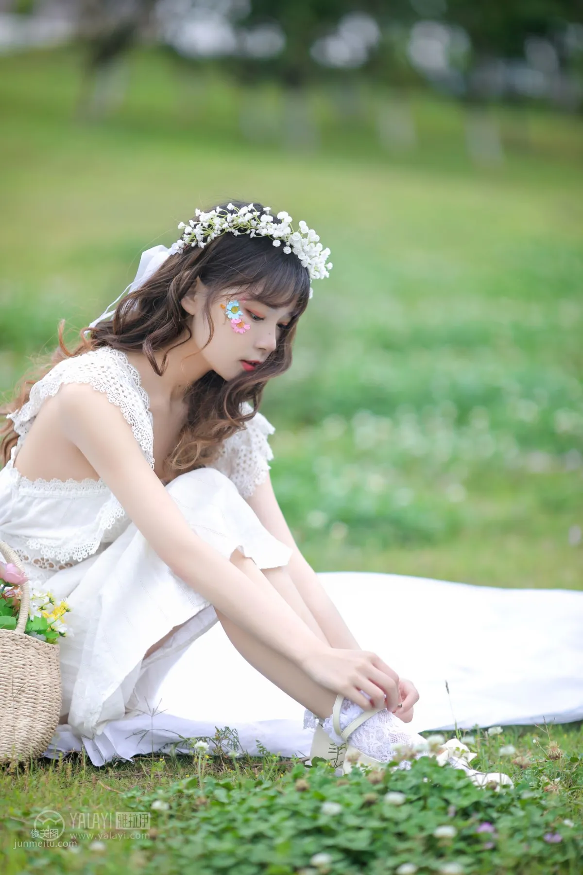 [YALAYI] 2019.06.09 No.303 Flower Fairy Hua Er photo 39