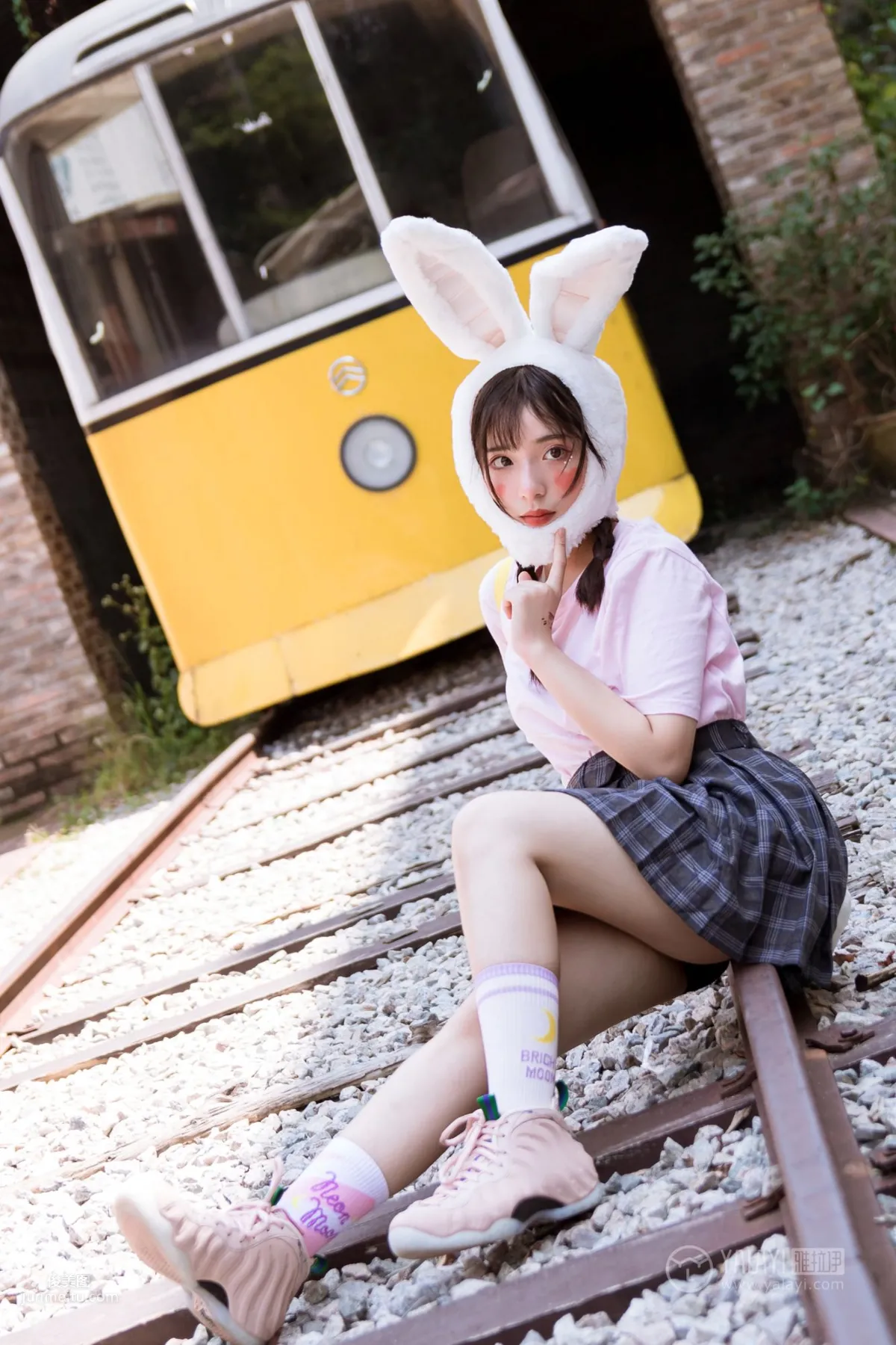 [YALAYI] 2019.04.20 No.251 Good Little Bunny, A Cheng photo 17