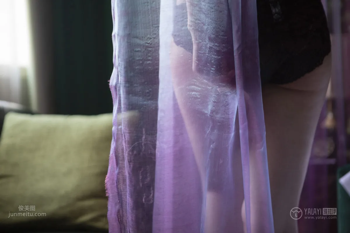 [YALAYI] 2019.03.29 No.228 Purple Gauze Xin Yi photo 27